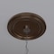 Ekena Millwork PVC Medallion (Canopies up to 11 1/2"), 19"OD x 3 1/2"ID x 1 1/2"P, Metallic Antique Brass CMP19TRCAB - alternate 9